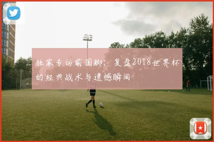 独家专访前国脚：复盘2018世界杯的经典战术与遗憾瞬间